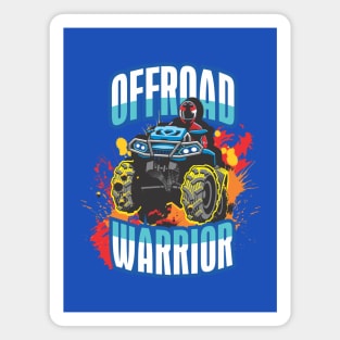 Offroad Warrior Color Magnet